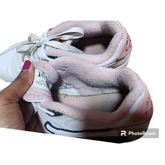 Nike Air Max 90 LTR SE White Pink Glaze Sneakers Size 6Y - Picture 8 of 8